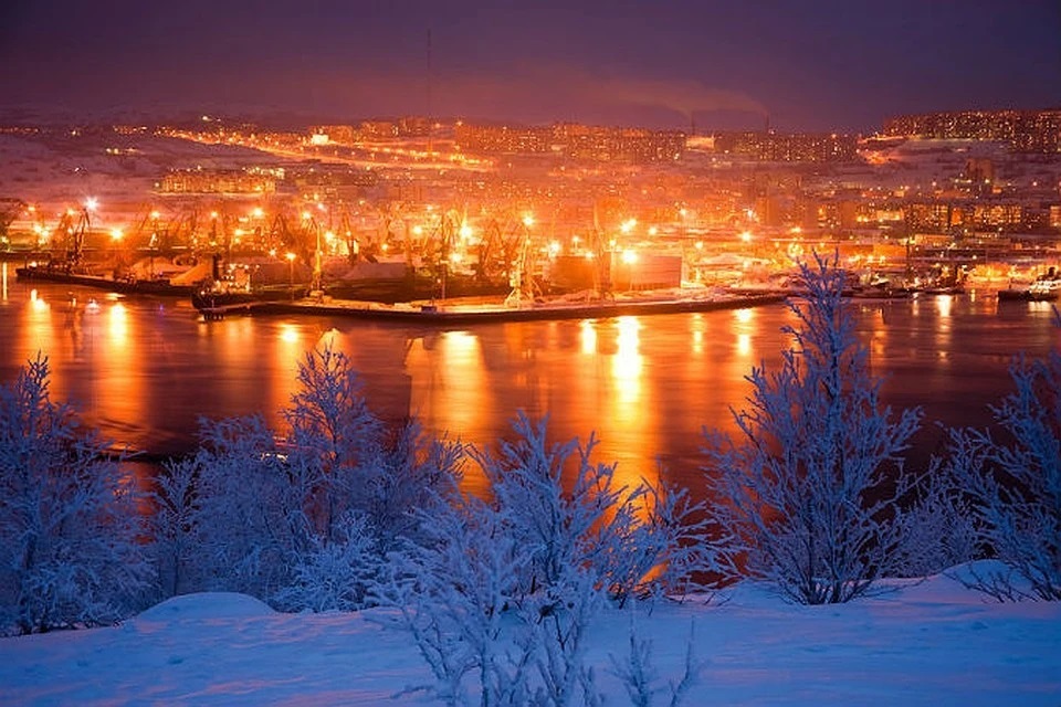 Мурманск Зимой