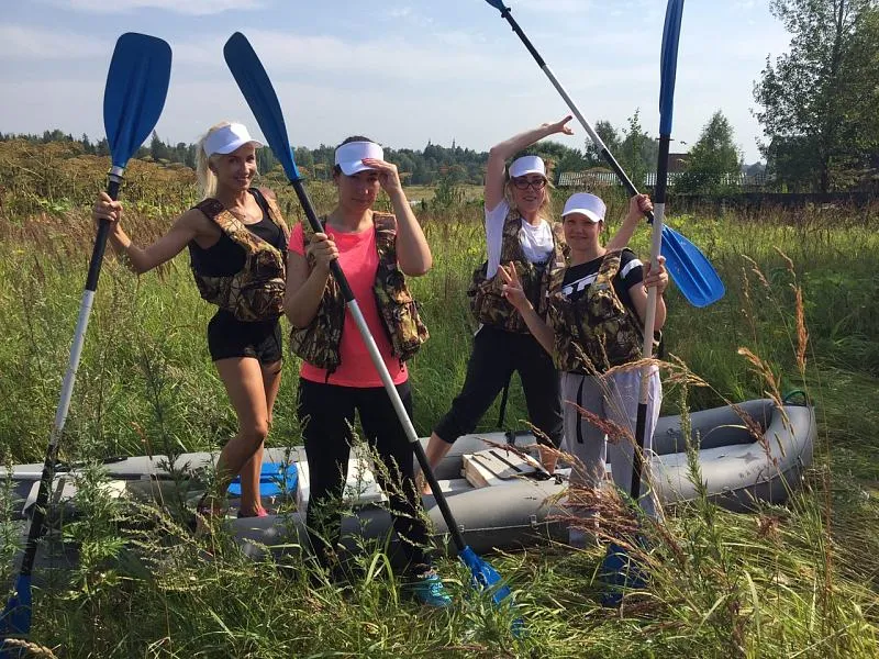 River rafting on the Kirzhach River for Sberbank